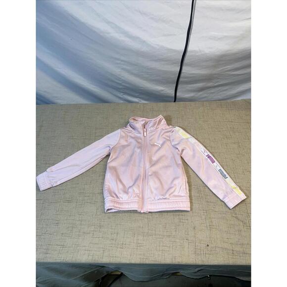 Toddler Girls 2t Puma Zip Up Jacket Pink - Picture 1 of 5